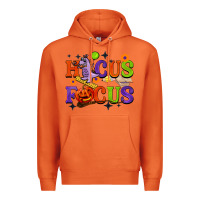 Carrot hocus focus halloween teacher Premium Hoodie - BarkalooDesign