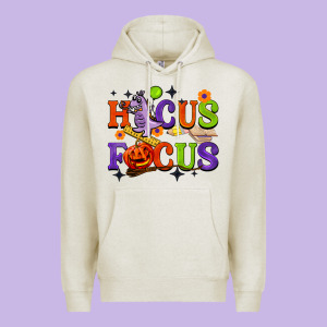 Hocus Focus Halloween Teacher Premium Hoodie Designed By Barkaloodesign