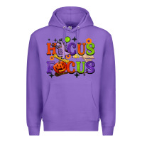 Purple hocus focus halloween teacher Premium Hoodie - BarkalooDesign