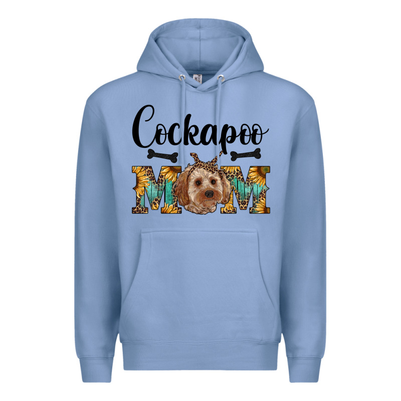 Cockapoo Mom Western Premium Hoodie by RanaPortraitStore | Teevron