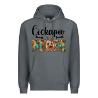 Rock cockapoo mom western Premium Hoodie - RanaPortraitStore