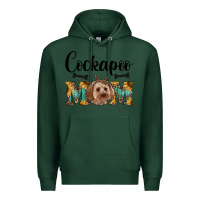 Sports Green cockapoo mom western Premium Hoodie - RanaPortraitStore