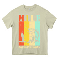 Mossy fishing t  shirt milf man i love fishing t  shirt Heavy Core Tee - baoMotion