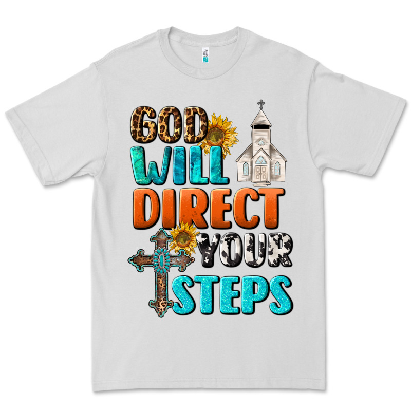 God Will Direct Your Steps Premium Tee by BundleAndBundleShop | Teevron