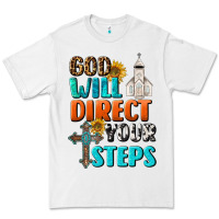 White God Will Direct Your Steps Premium Tee - BundleAndBundleShop