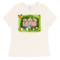 Bone Oh how he loves us Easter Day Ladies Tee - LillyAllenDesigns