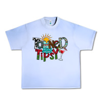 Grape Ice Tanned And Tipsy Urban Heavy Tee - CowhideDigitalArt