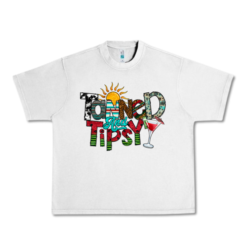 Tanned And Tipsy Urban Heavy Tee by CowhideDigitalArt | Teevron
