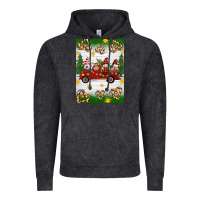 Vintage Black christmas gnomes truck Vintage Hoodie - Artiststas