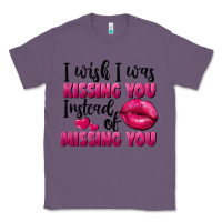 Lavender I wish i was kissing you instead of missing you Classic Tee - FaDigitalArtStudio