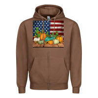 Chestnut fall themed american tumbler Zipper Hoodie - Jasminsmagicworld