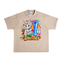 French Oak MY easter Urban Heavy Tee - CowhideDigitalArt