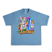 Pebble Blue MY easter Urban Heavy Tee - CowhideDigitalArt