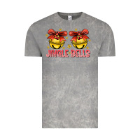 Cloud Rock Jingle Bells Vintage Tee - CowhideDigitalArt