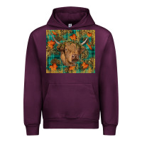 Mauve Wine fall highland cow tumbler Urban Hoodie - RanaPortraitStore