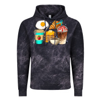 Cloud Black Breakfast Coffee Cups Vintage Hoodie - Artiststas