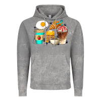 Cloud Rock Breakfast Coffee Cups Vintage Hoodie - Artiststas