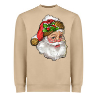 Mushroom santa with snow Heavyweight Sweatshirt - RanaPortraitStore