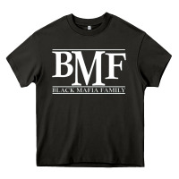 Asphalt black mafia family Heavy Core Tee - baoMotion