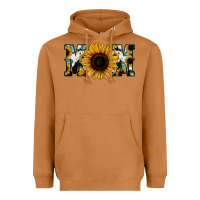 Meerkat Sunflower Cowhide Mom Heavyweight Hoodie - Jasminsmagicworld