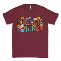 Burgundy dialysis tech Classic Tee - OliviaCreatesArt