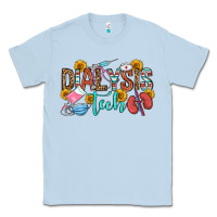 Dusty Blue dialysis tech Classic Tee - OliviaCreatesArt