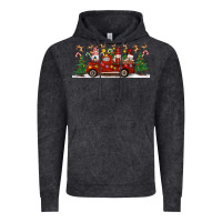 Vintage Black Christmas Gnome Truck Vintage Hoodie - Artiststas