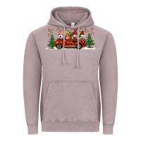 Vintage Zinc Christmas Gnome Truck Vintage Hoodie - Artiststas
