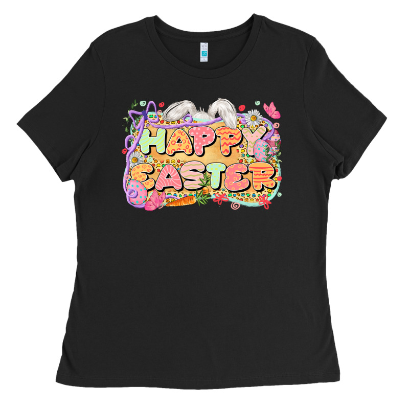 Happy Easter Ladies Tee by LillyAllenDesigns | Teevron