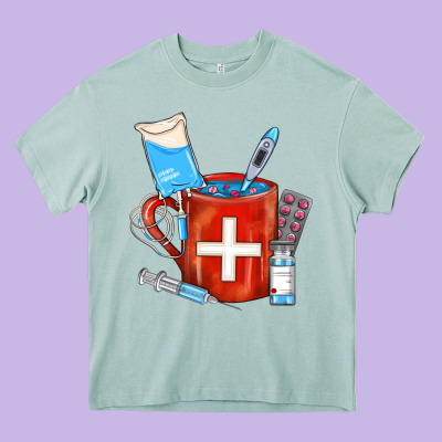 Nurse Coffee Mug Heavy Core Tee Designed By Fadigitalartstudio