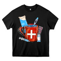 Black Nurse Coffee Mug Heavy Core Tee - FaDigitalArtStudio