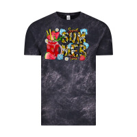 Cloud Black sweet summer time Vintage Tee - CowhideDigitalArt