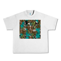Lunar Rock Longhorn Pattern Urban Heavy Tee - CowhideDigitalArt