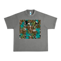 Tornado Longhorn Pattern Urban Heavy Tee - CowhideDigitalArt
