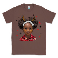 Chestnut christmas african girl Classic Tee - BarkalooDesign