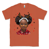 Copper christmas african girl Classic Tee - BarkalooDesign