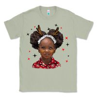 Matcha christmas african girl Classic Tee - BarkalooDesign