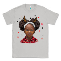 Moon Dust christmas african girl Classic Tee - BarkalooDesign