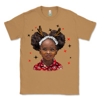 Toasted Coconut christmas african girl Classic Tee - BarkalooDesign