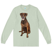 Matcha plott hound Long Sleeve Tee - LillyAllenDesigns