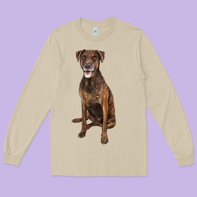 Plott Hound Long Sleeve Tee Designed By Lillyallendesigns