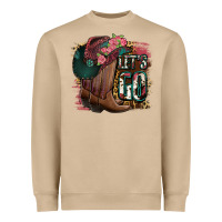 Mushroom Let's Go Heavyweight Sweatshirt - Jasminsmagicworld