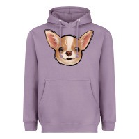 Lavender Chihuahua Heavyweight Hoodie - Jasminsmagicworld