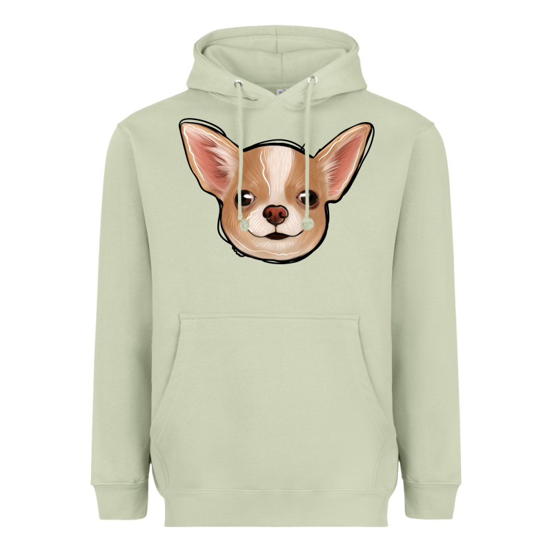 Chihuahua Heavyweight Hoodie by Jasminsmagicworld | Teevron