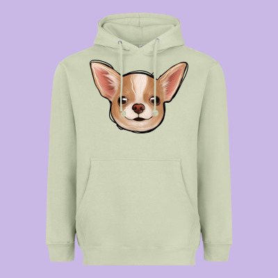 Chihuahua Heavyweight Hoodie Designed By Jasminsmagicworld