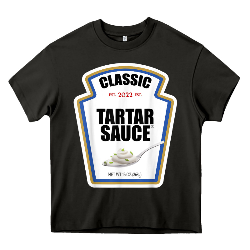 Tartar Sauce Condiment Diy Halloween Costume Matching Group T Shirt Heavy Core Tee by baoMotion | Teevron