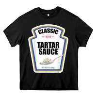 Black tartar sauce condiment diy halloween costume matching group t shirt Heavy Core Tee - baoMotion