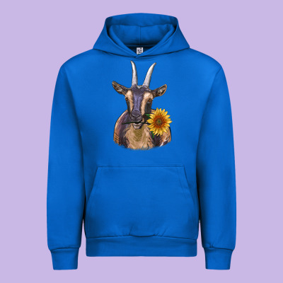 Dark Goat Urban Hoodie Designed By Ranaportraitstore