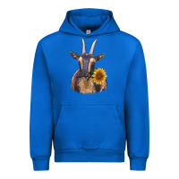 Cobalt dark goat Urban Hoodie - RanaPortraitStore