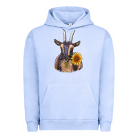 Pigment Grape Ice dark goat Urban Hoodie - RanaPortraitStore